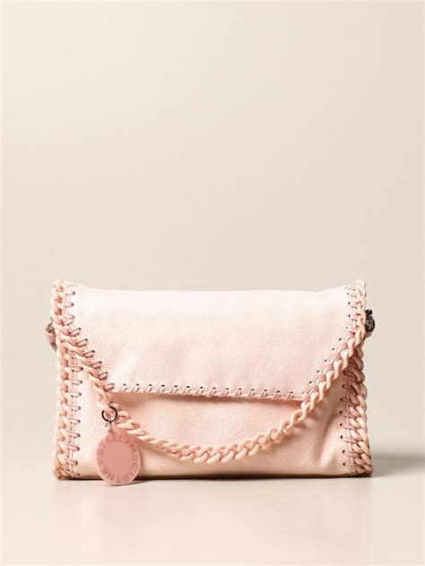 Stella McCartney Outlet: Shoulder bag women - Pink | Stella McCartney ...