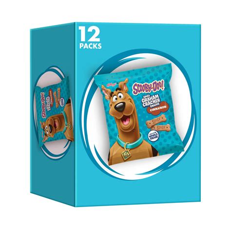 Kellogg's SCOOBY-DOO, Baked Graham ZS23 Cracker Sticks, Lunch Snacks ...