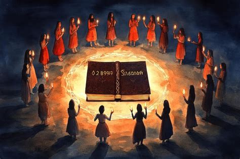 Book of shadows mystic gathering wicca religion spiritual symbol ...