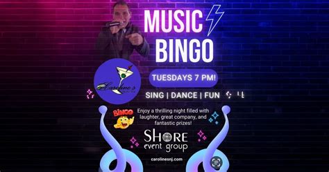 Music Bingo (DJ Chris) at Carolines, 450 Bay Ave and Longport Blvd ...