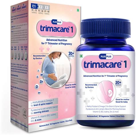 Plus Plus Lifesciences LLP Prenatal Vitamins for Pregnancy with folic ...