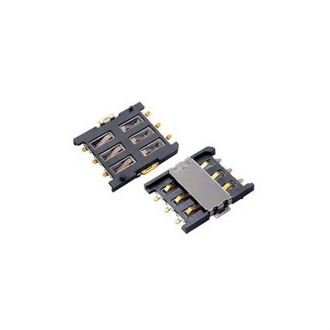 MUP Connectors - MUP C7090-21 6Pin MICRO Sim Card holder Trader ...