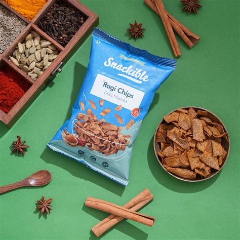 Desi Masala Ragi Chips