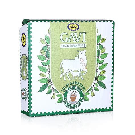 Gavi Vedic Parampara Tulsi Sambrani | Gavi - Cycle.in