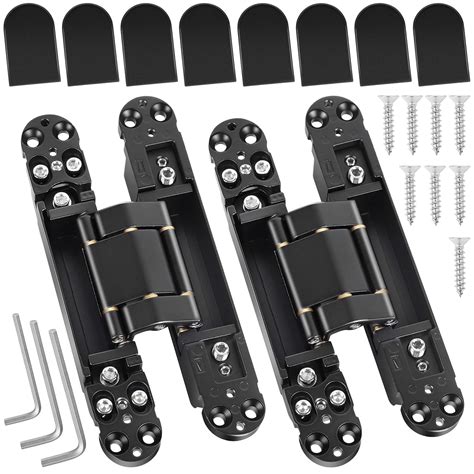 Hawaminent Hidden Door Invisible Concealed Hinge – 7 Inch 3 Way ...