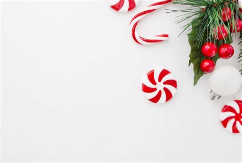 Download Candy Canes And Peppermints Christmas Theme Background ...