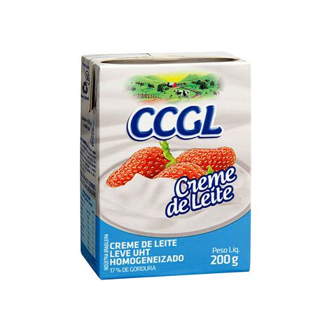 CREME DE LEITE 200 GR CCGL-Casa do Panificador