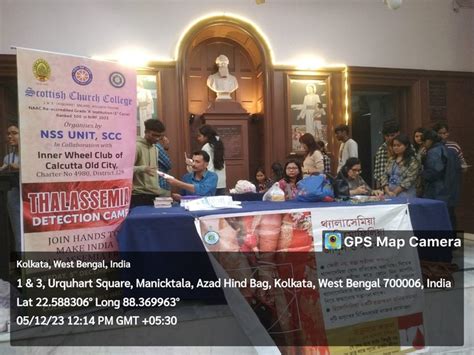 Photo Gellery | Thalassemia Detection Camp on 05.12.2023 - Scottish ...