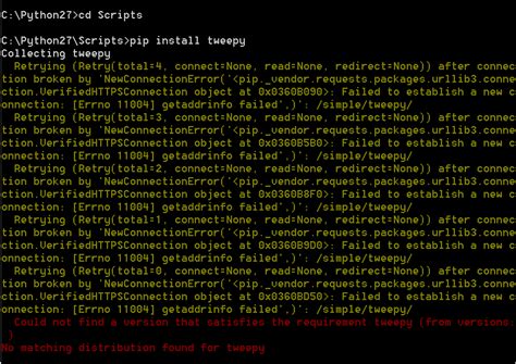Image result for Pip Install Tweepy in Python.org