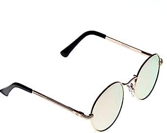 Buy Gio Collection UV Protected Round Unisex Sunglasses - (52 I Pink ...