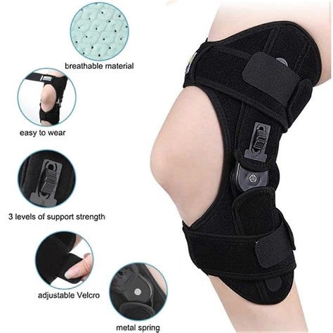 Knee Braces 2.0, Knee Braces Spring Loaded,Patellar Stabilizing Knee ...