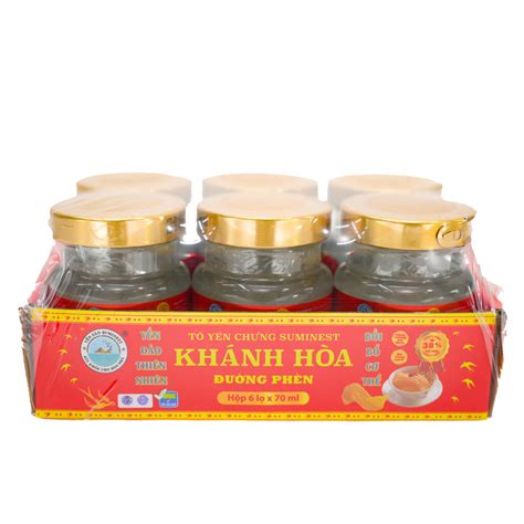 Tổ yến Chưng Đường Phèn 38% Yến Lọ Rời ( Mua 5 tặng 1 ) - Yến Sào Khánh ...