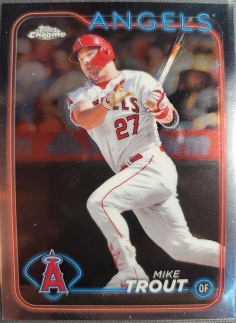 Mike Trout #200 Prices | 2024 Topps Chrome | Baseball Cards