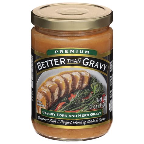 Better Than Gravy Premium Savory Pork and Herb Gravy (12 oz) Delivery ...