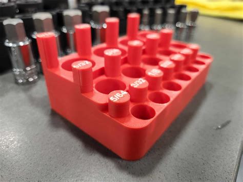 3D printed Socket Organizer Trays : r/Tools
