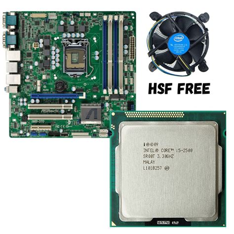 Intel Core i5 2500 i5 2500 3.3 GHz Quad Core CPU Processor 6M 95W LGA ...