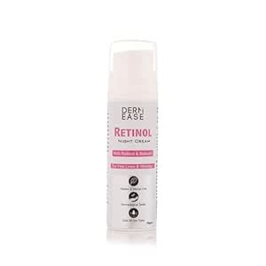 DERM EASE Retinol Night Cream 30 ML | Anti Ageing Night Cream for ...