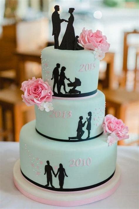 Tortendeko zur Hochzeit - 40 schöne Ideen für eure Hochzeitstorten Deko