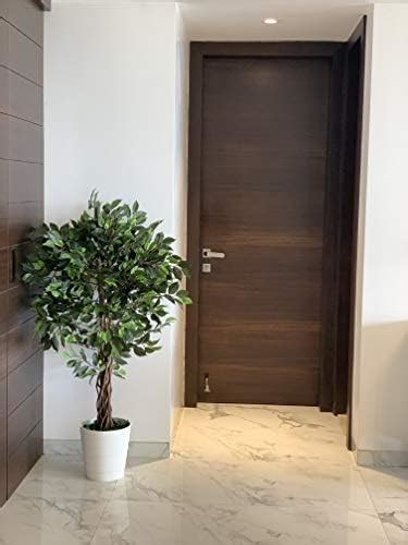 Buy Fourwalls 138cm Tall Artificial Ficus Double Ball Topiary Floor ...