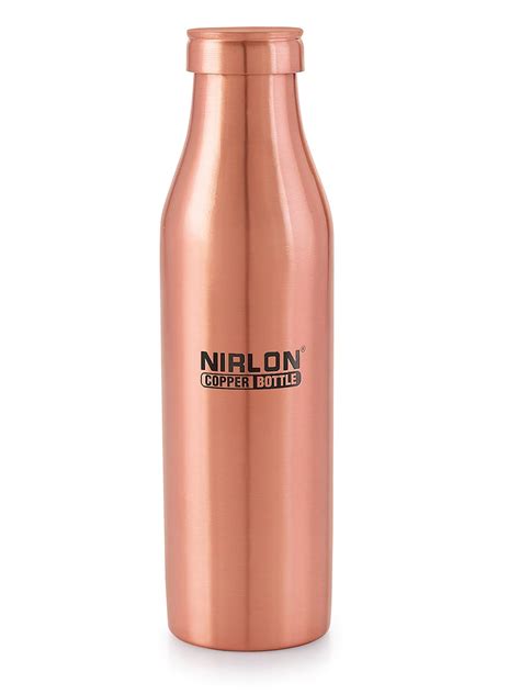 NIRLON Copper Tamba Bottle with Leaf Proof Protection, Joint Less ...