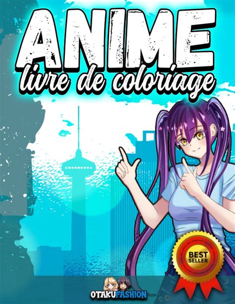 Anime Livre De Coloriage Manga Anime Merchandise A Colorier Soi ...