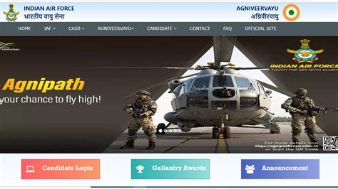 IAF Agniveer Recruitment in Airforce for 12th pass notification issued ...