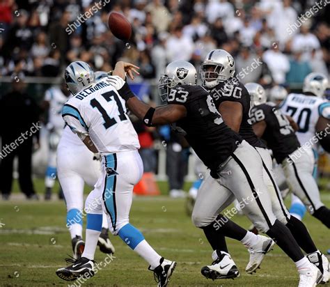 Carolina Panthers Quarterback Jake Delhomme L Editorial Stock Photo ...