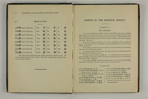 Lessons in the Shanghai dialect