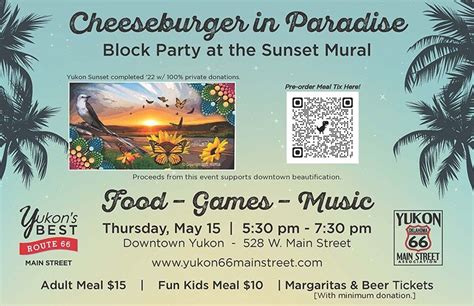 Cheeseburger in Paradise Downtown Block Party , 528 W Main Street ...