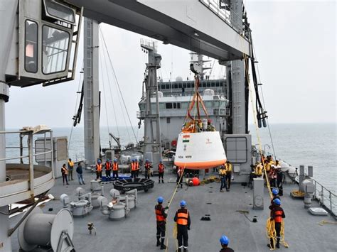 Mission Gaganyaan: Indian Navy units successfully recover crew module