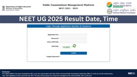 NEET UG Result 2025 Date and Time Expected | Times Now