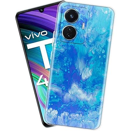 Fashionury Silicone Designer Printed Back Case Cover for iQOO Z6 44W ...