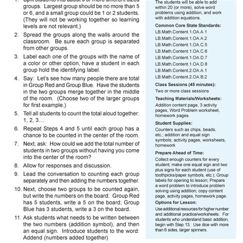 Image result for Addition Lesson