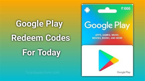 Image result for Free Google Play Card Redeem Code