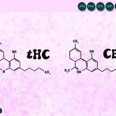 Image result for THC Molecule Vector