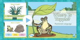 👉 Where Is Bug? Positional Language PowerPoint Game