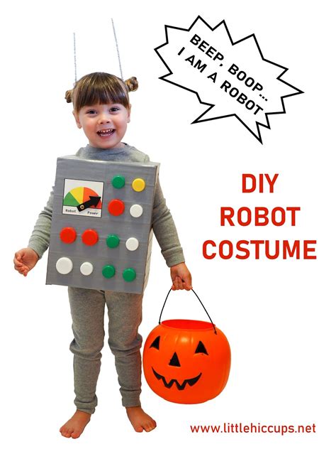 Little Hiccups: Last Minute Halloween DIY: Robot Costume