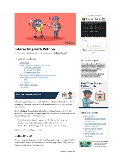 Image result for Python Interactive with Other Files
