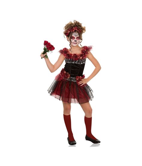 Day of the Dead Sugar Skull Girls Costume - International Costumes