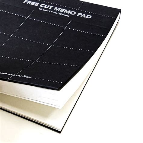 Free Cut Memo Pad Bundle | Set of 2 – The Black Canvas
