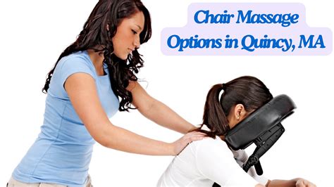 Recharge Your Workday, Chair Massage Options in Quincy, MA - Goodies