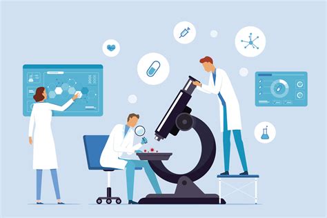 Medical Laboratory Technologist Cartoon