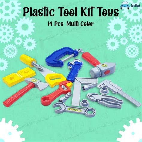 Tool Kit Toys for Kids - Pretend Play Toy, Engineer Workshop Tool Kit ...