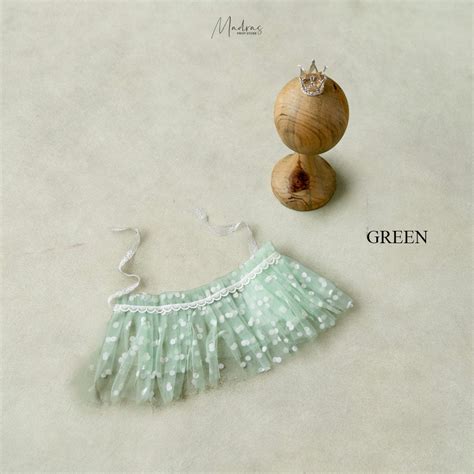 Polka Tulle Skirt With Crown (0 to 1 Months) – Madras Prop Store