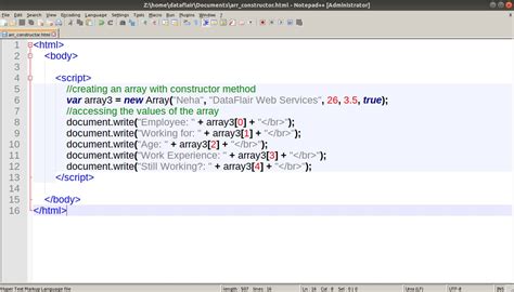 Generate Array in JavaScript 的图像结果