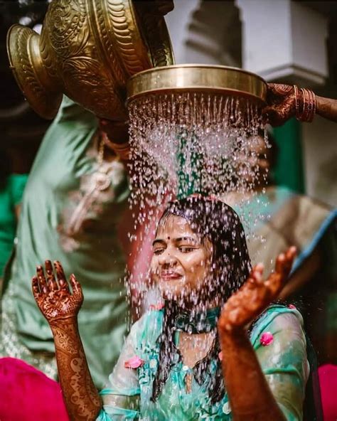 30 Resplendent Mangala Snanam Pictures