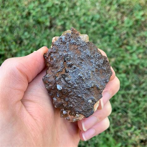 Hematite Covered Root Beer Druzy Quartz - Haunted Ridge Rocks Missouri ...