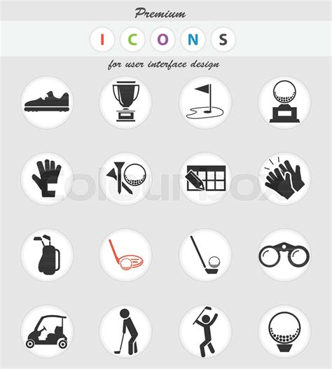 Golf Icon Color 的图像结果