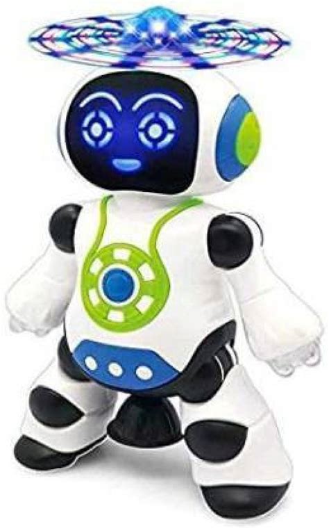 ALL IN ONE Dancing Robot with Music, 3D Flashing Lights, Dancing ...