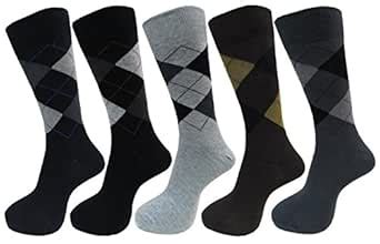 Buy RC. ROYAL CLASS Men's Cotton Full Length Multicolored Socks - Pack ...